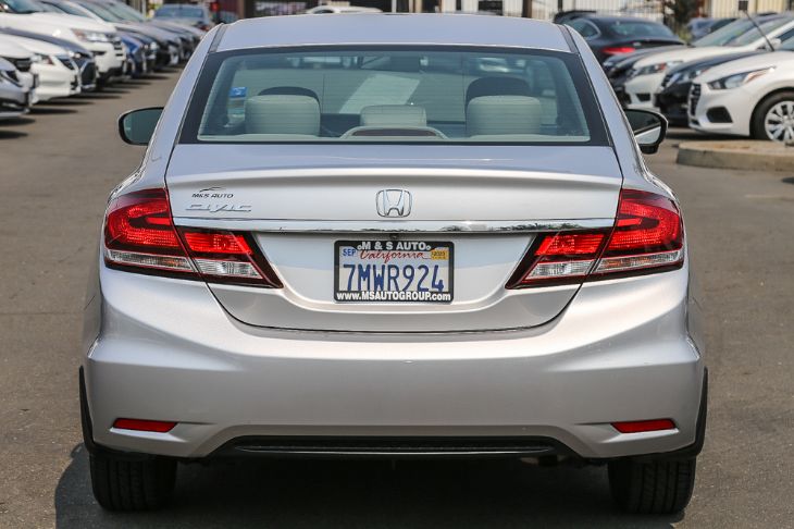 2015 Honda Civic LX Silver