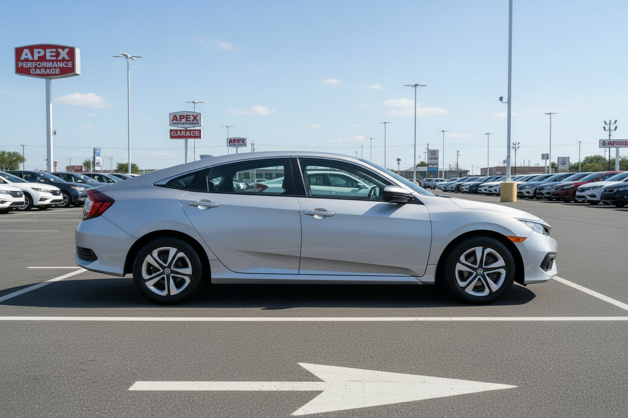 2015 Honda Civic LX Silver