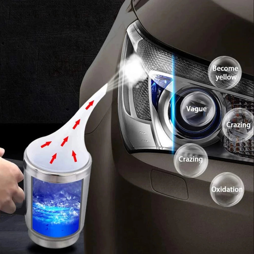 Professional Headlight Restoration Kit – 300ml Headlight Polishing & Renewal System