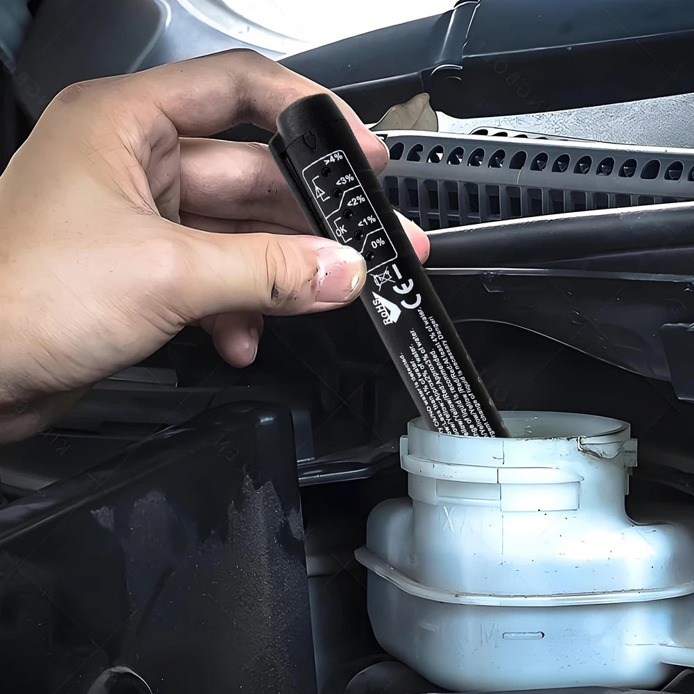 Digital Brake Fluid Tester – 5 LED Brake Fluid Quality Testing Tool