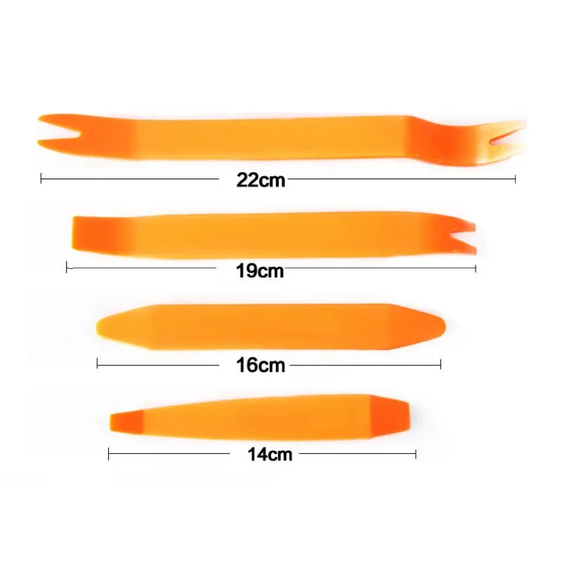4-Piece Automotive Trim & Panel Removal Tool Kit – Interior Pry Tool Set