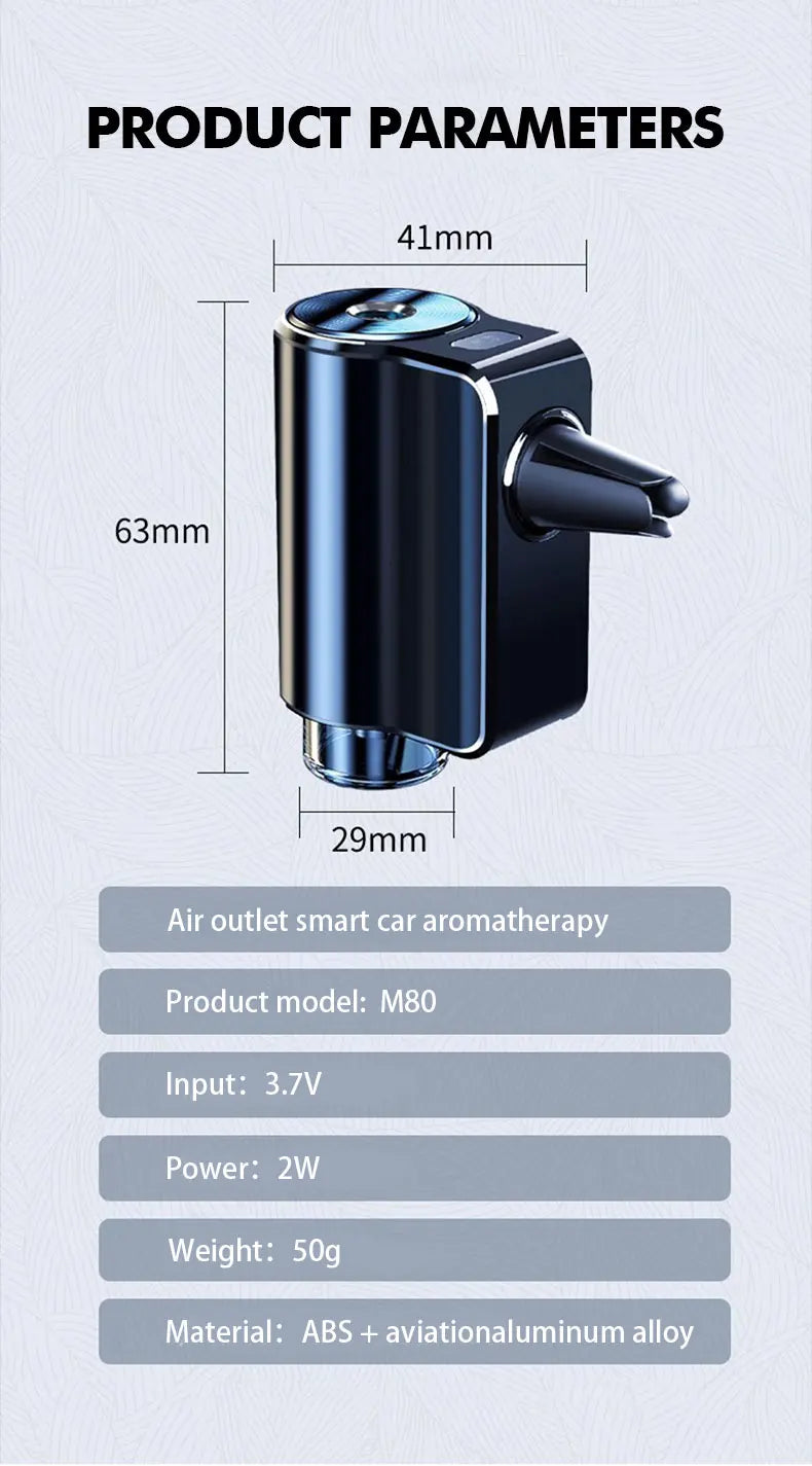 Car Electric Aroma Diffuser & Air Freshener