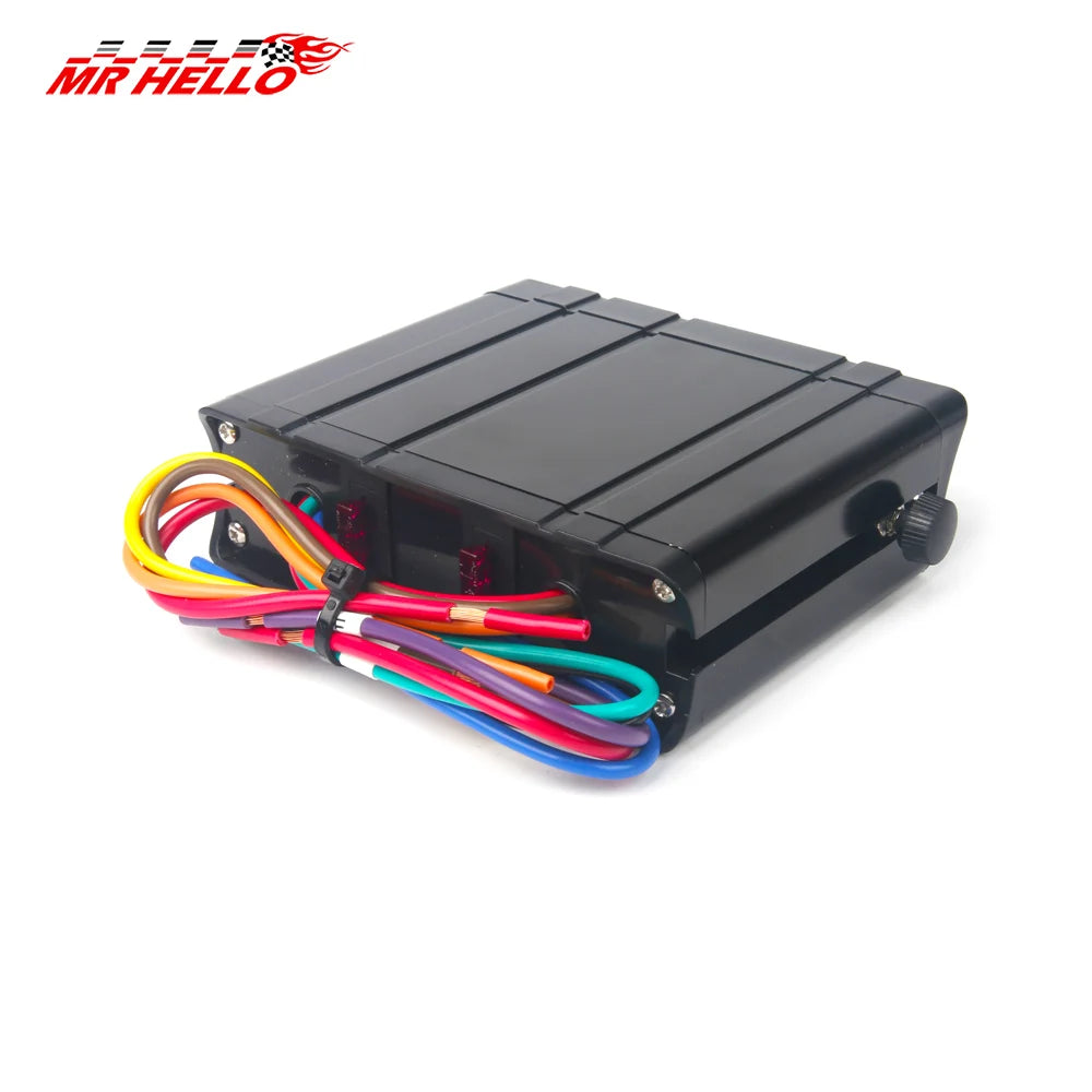 80A 6-Gang Rocker Switch Panel – 12V/24V Waterproof Toggle Controller for Cars, Boats, RVs &amp; Off-Road Vehicles